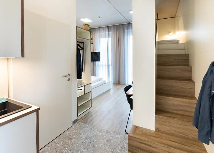 Schlafraum Weng-dein Smartes Hotel-contactless Check-in Ξενοδοχείο Weng im Innkreis